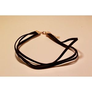 Black Three in One Multi Choker